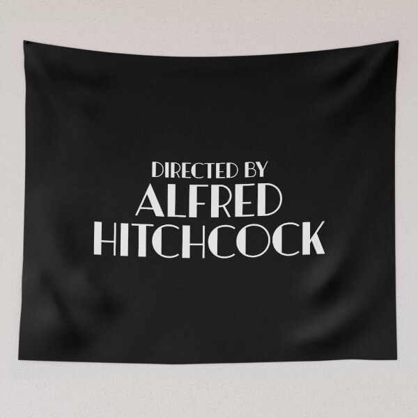 Item preview, Directed by Alfred Hitchcock designed and sold by keilamariadesig.