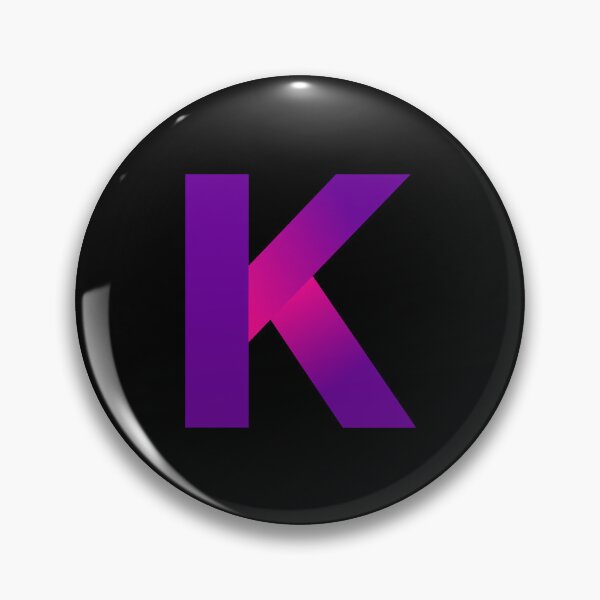 Item preview, Kadena KDA Crypto Altcoin - Clean Logo designed and sold by CryptoMoods.