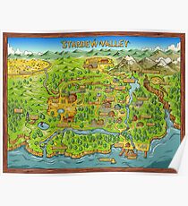 Stardew Valley Map Poster