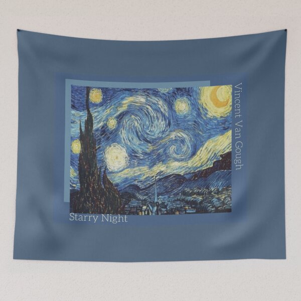 Item preview, Starry night art designed and sold by Halima-Malash.