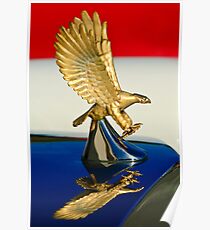 1986 Zimmer Golden Spirit Hood Ornament -0702c Poster