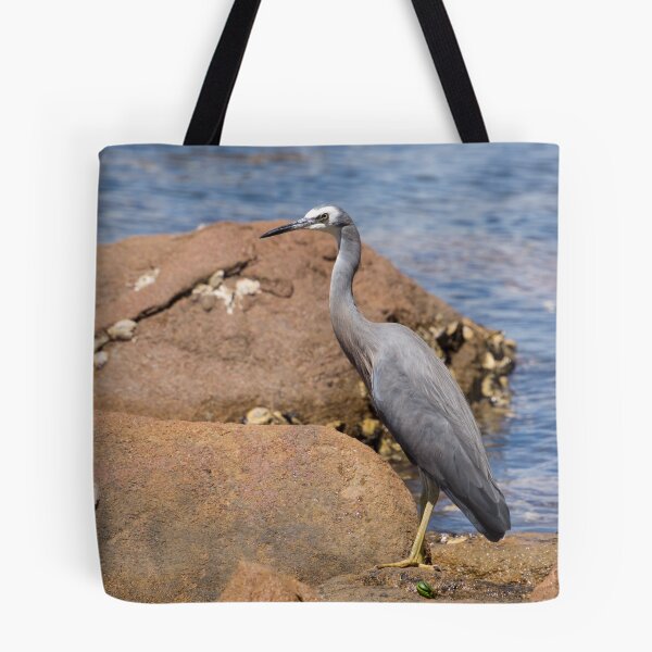 Item preview, heron at the beach designed and sold by Anne Scantlebury.