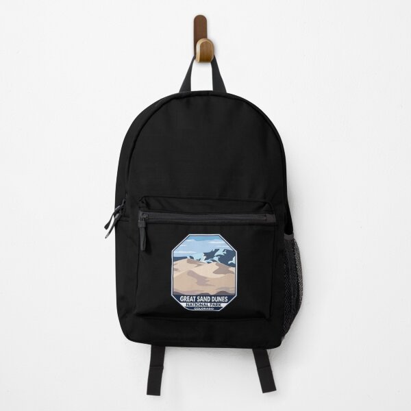 Item preview, Great Sand Dunes National Park Minimal Retro Emblem designed and sold by KrisSidDesigns.