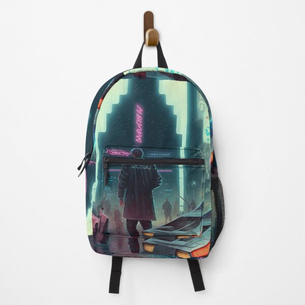Item preview, Shopping in a Cyberpunk City by Night designed and sold by WartonnoArt.