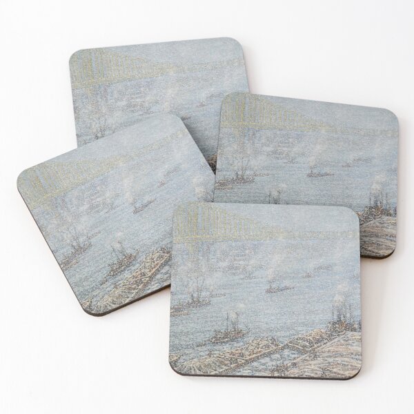 Item preview, East River In Winter Fine Art designed and sold by designforum1968.