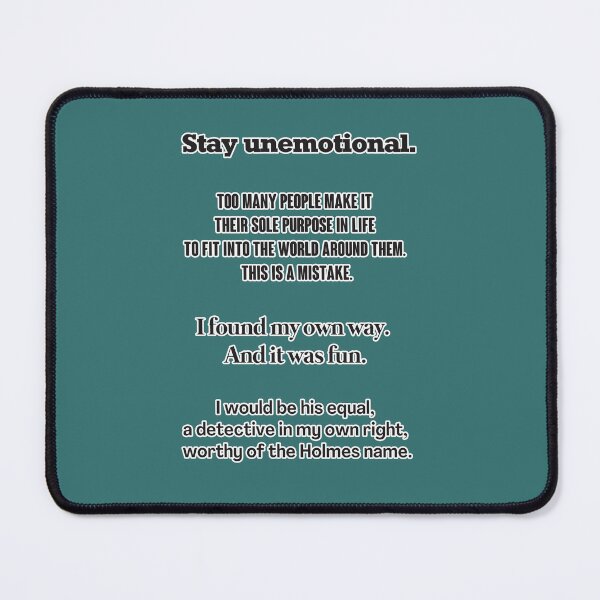 Item preview, Enola Holmes 2 Best Quotes designed and sold by SerenaMinimal.