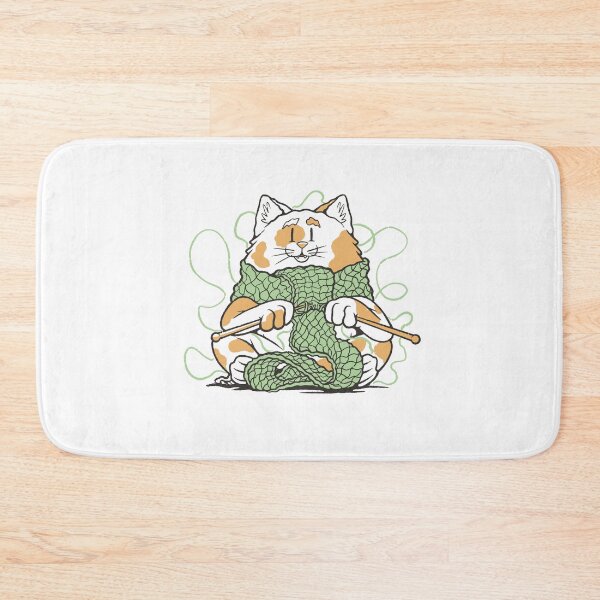 Item preview, knitting cat designed and sold by DerSenat.
