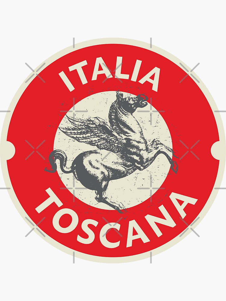 Toscana, Tuscany Sticker for Sale by studio838
