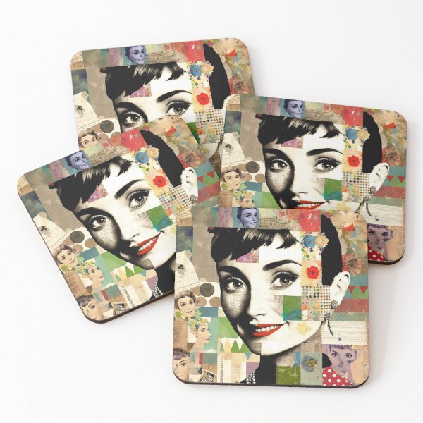 Item preview, Audrey Hepburn Collage designed and sold by Aspectvs.