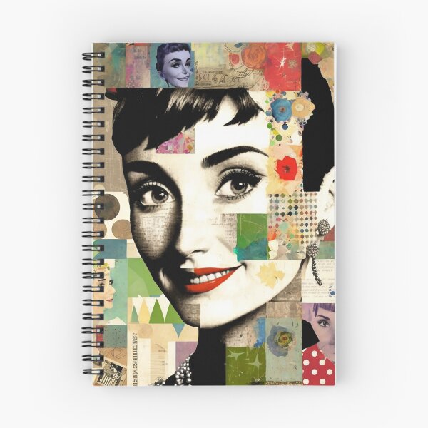 Item preview, Audrey Hepburn Collage designed and sold by Aspectvs.