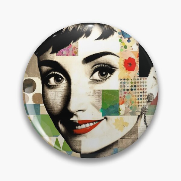 Item preview, Audrey Hepburn Collage designed and sold by Aspectvs.