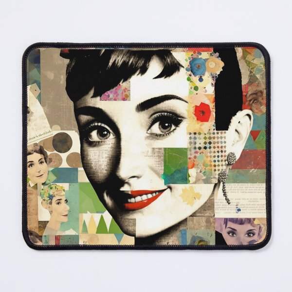 Item preview, Audrey Hepburn Collage designed and sold by Aspectvs.