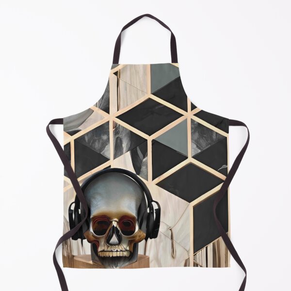 Item preview, Skull with headphones designed and sold by Gus Wolvius.
