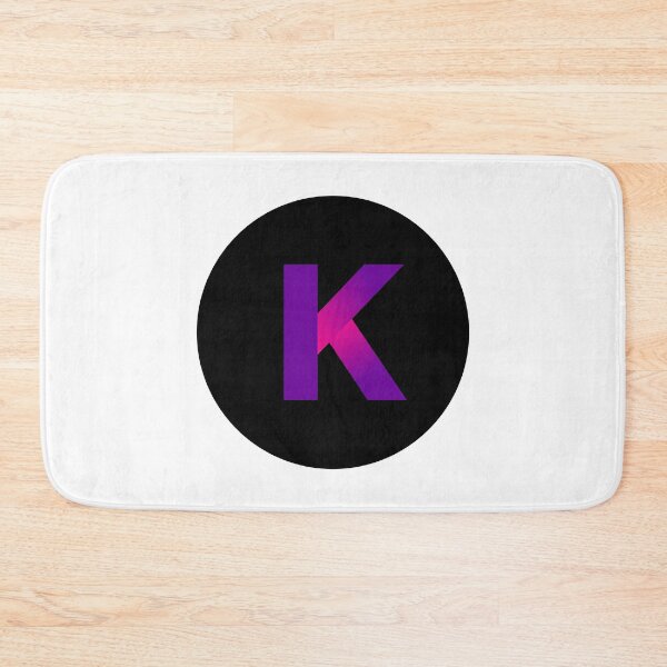 Item preview, Kadena KDA Crypto Altcoin - Clean Logo with Black Circle designed and sold by CryptoMoods.