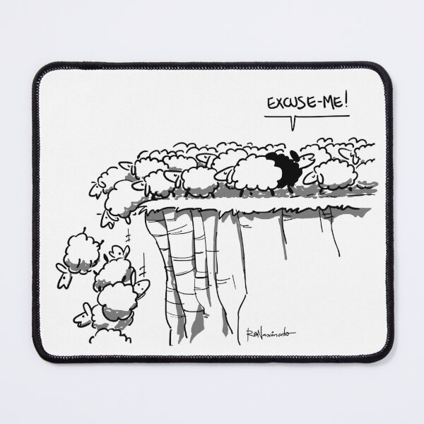Item preview, Excuse me - black sheep designed and sold by renascimento.