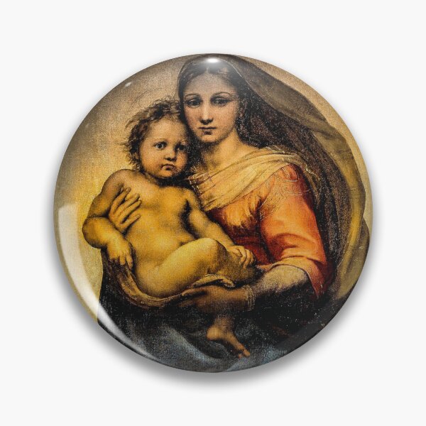 Item preview, Our Lady Raphael abstract design designed and sold by lobodelnoir.