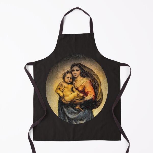 Item preview, Our Lady Raphael abstract design designed and sold by lobodelnoir.