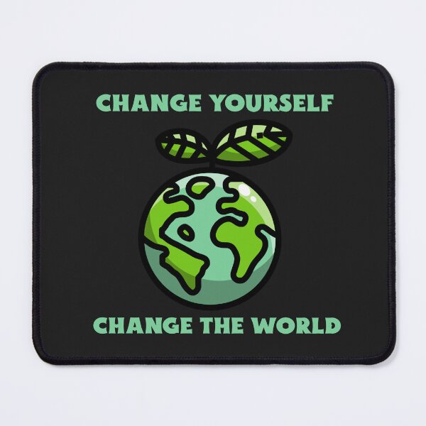 Item preview, Change Yourself Change The World designed and sold by Salimah Haji.