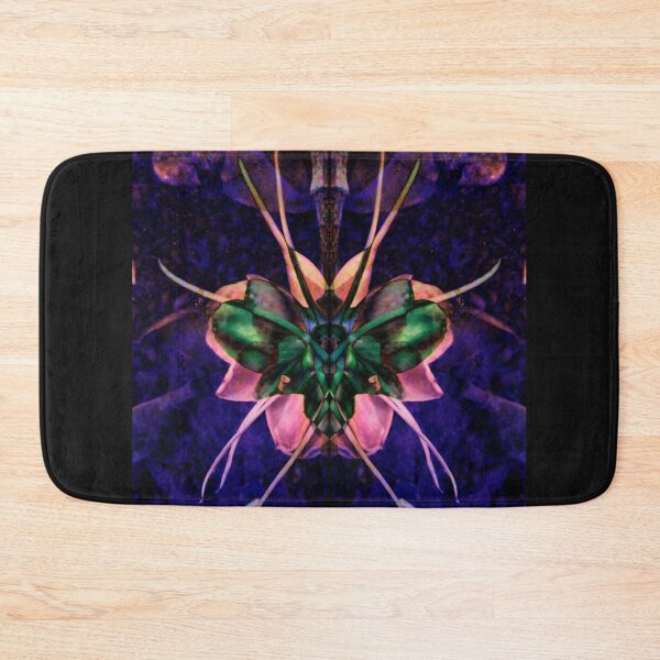 Item preview, Butterfly psychedelic dark flower designed and sold by Tereza Skatera.