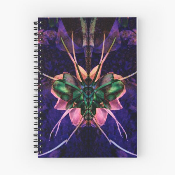 Item preview, Butterfly psychedelic dark flower designed and sold by Tereza Skatera.
