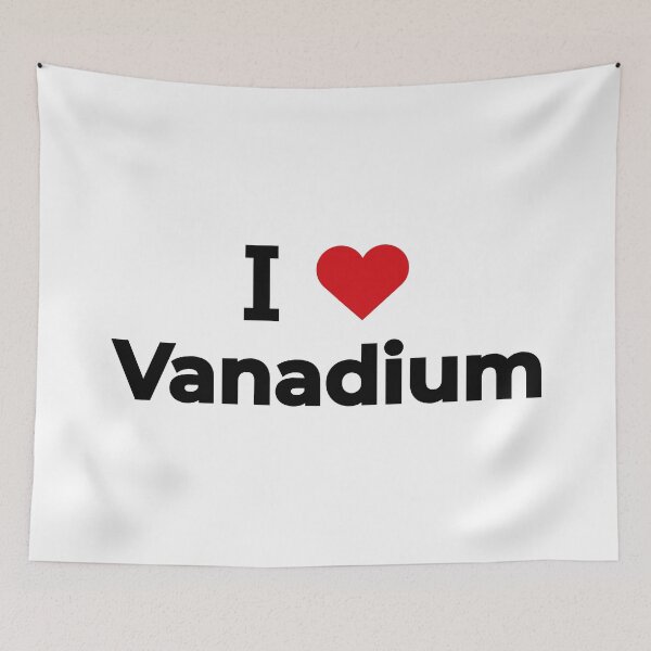Item preview, I love Vanadium designed and sold by Moyanana.