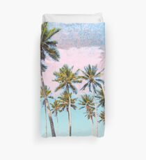 Kokosnuss-Palmen #redbubble #decor #buyart Bettbezug