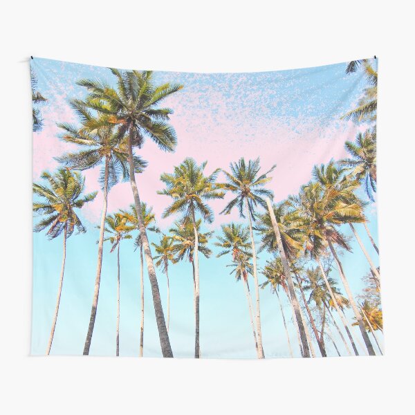 Coconut Palms #redbubble #decor #buyart Tapestry