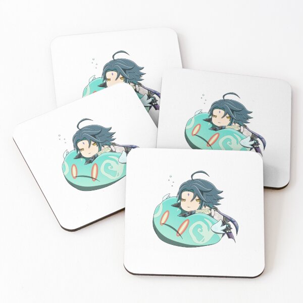 Item preview, Genshin Impact Thoma Hilichurl Hydro Slime Arataki Itto anime designed and sold by ABZDesigner.