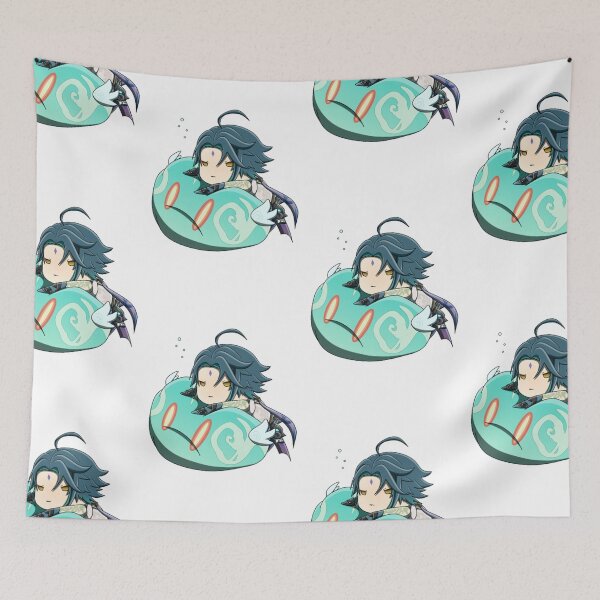 Item preview, Genshin Impact Thoma Hilichurl Hydro Slime Arataki Itto anime designed and sold by ABZDesigner.