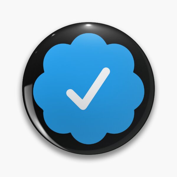 Item preview, $8 Elon Musk Tweet Verification Badge designed and sold by SurizonDesigns.