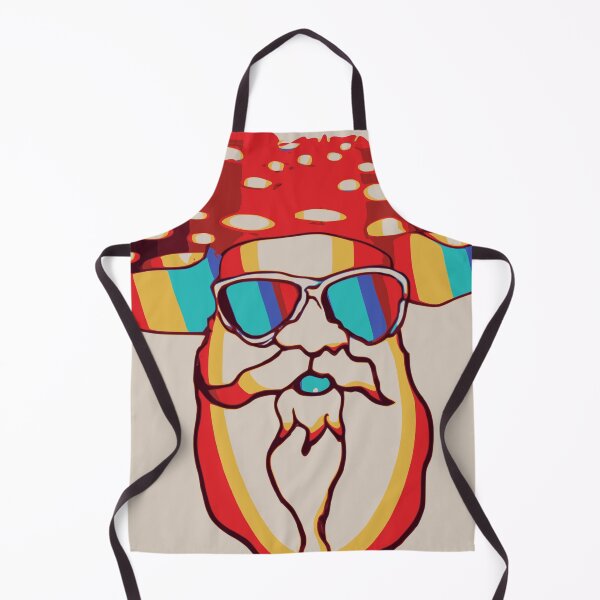 Item preview, Psychedelic Mushroom Santa designed and sold by Ayurveda Fun Store.