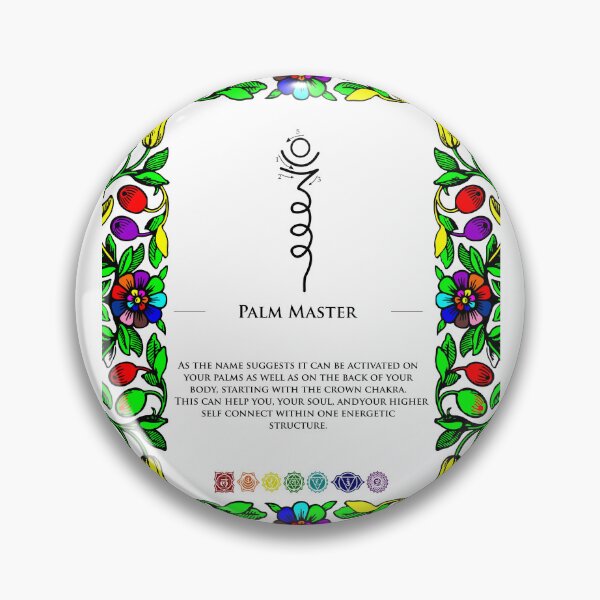 Item preview, Palm Master Symbol - Reiki Symbol Karuna Shamballa Healing Symbol designed and sold by modymada.
