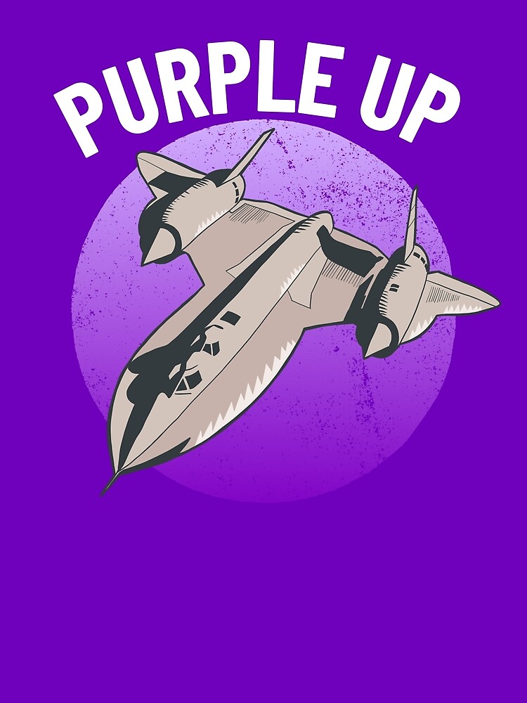 Thumbnail 3 von 3, Tuch, Purple Up SR71 Military Kids Boys Blackbird Purple Up Gear designt und verkauft von DynamicDesign.