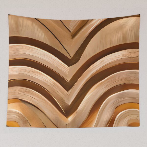 Item preview, Wooden waves designed and sold by Gus Wolvius.