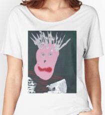 Punk - Martin Boisvert - Faces à flaques T-shirts coupe relax