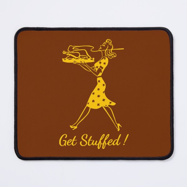 Item preview, Get Stuffed! Women Carrying Turkey Graphic designed and sold by KellysComColors.