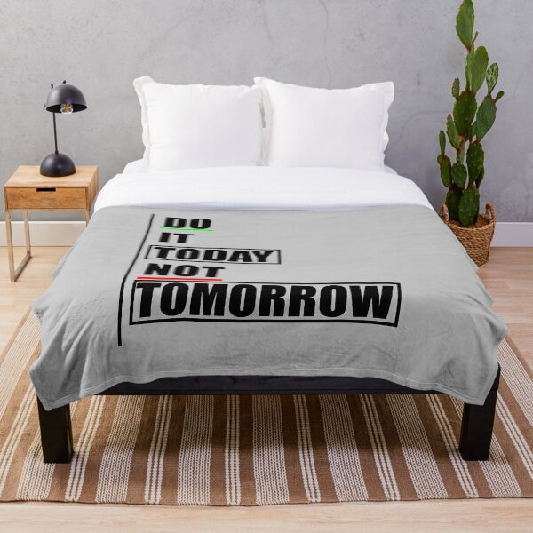 Item preview, Do It Today Not Tomorrow designed and sold by ubermenschera.