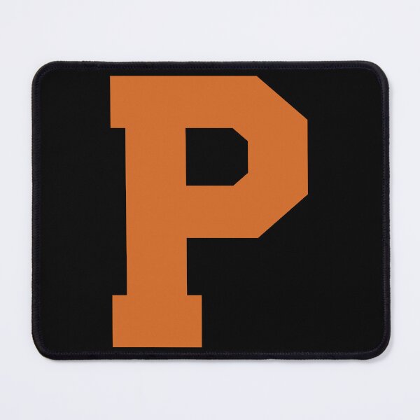 Item preview, Alphabet, Orange P, Sports letter P designed and sold by TheCultStuff.