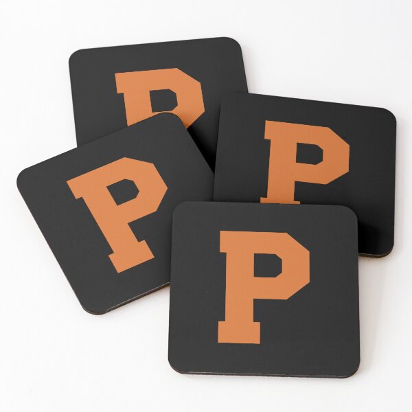 Item preview, Alphabet, Orange P, Sports letter P designed and sold by TheCultStuff.