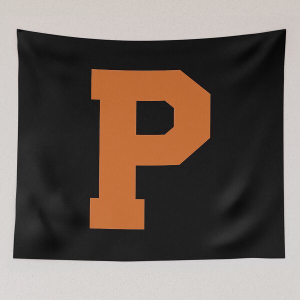 Item preview, Alphabet, Orange P, Sports letter P designed and sold by TheCultStuff.