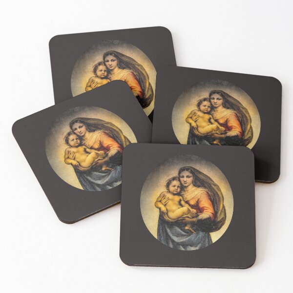 Item preview, Our Lady Raphael abstract design designed and sold by lobodelnoir.