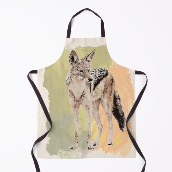 Item preview, Black-backed Jackal Watercolor Artwork for Jackal Fans designed and sold by Scotch Macaskill.