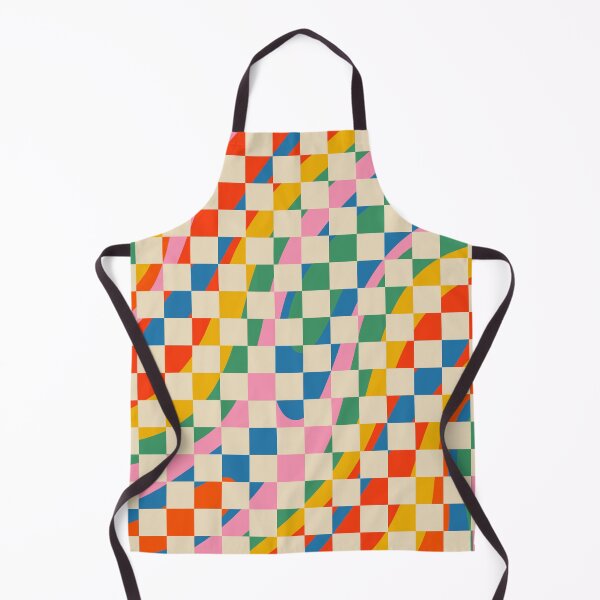 Item preview, Wavy Check Colorful Retro Trippy Abstract Pattern designed and sold by kierkegaard.