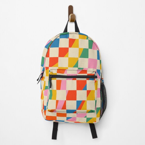 Item preview, Wavy Check Colorful Retro Trippy Abstract Pattern designed and sold by kierkegaard.