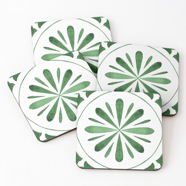 Item preview, Mediterranean tile. Green. No4. designed and sold by PolosLiliia.