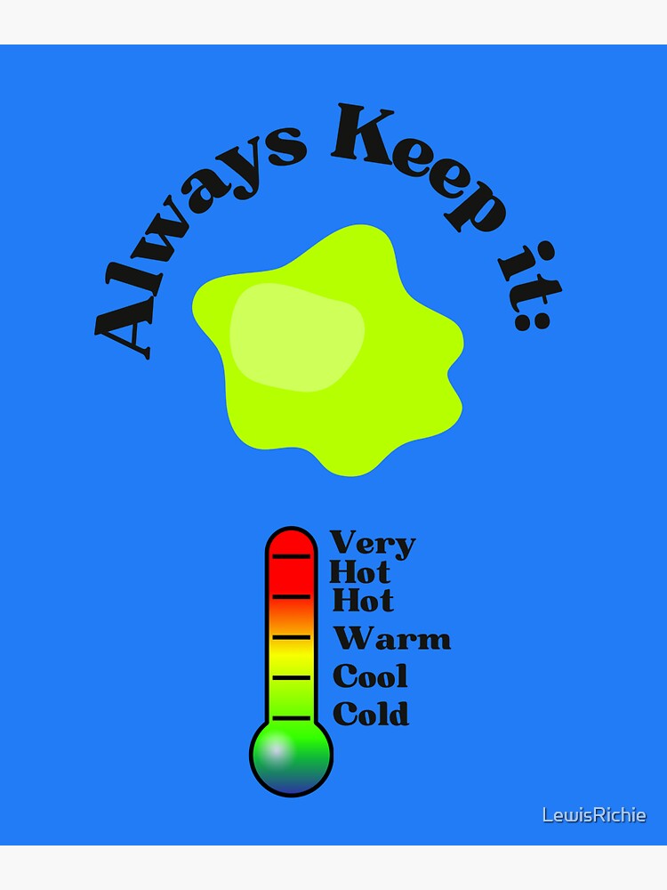 "Always keep it cool weather channel" Sticker for Sale by LewisRichie