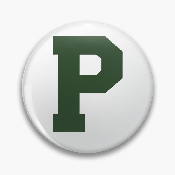 Item preview, Alphabet, Green P, Sports letter P designed and sold by TheCultStuff.