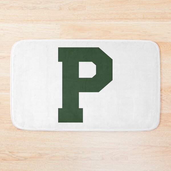 Item preview, Alphabet, Green P, Sports letter P designed and sold by TheCultStuff.