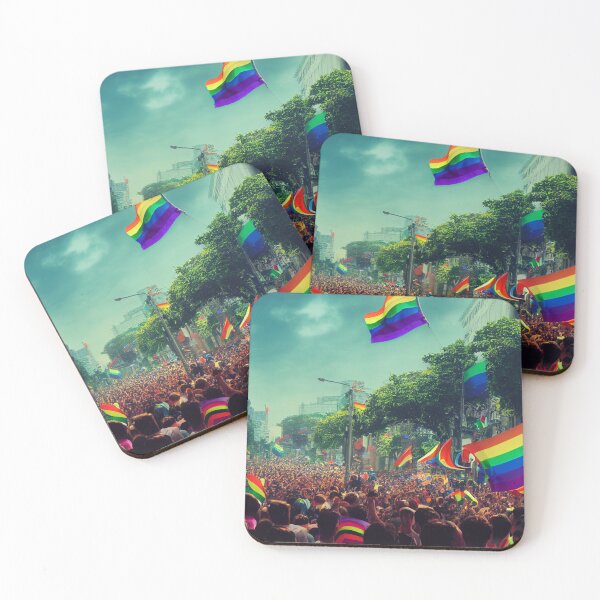 Item preview, Flamboyant Revelers  designed and sold by MarkColeImaging.