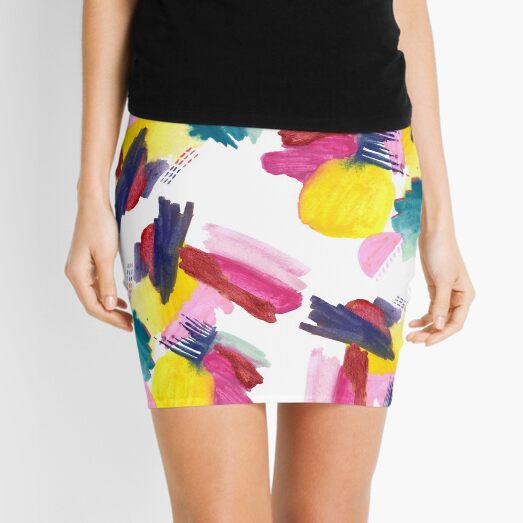 Abstract 1: Razzle Dazzle Mini Skirt